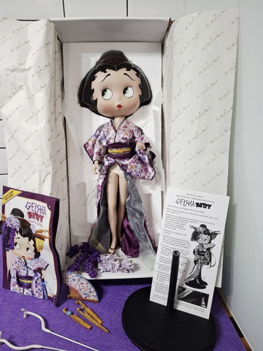 Geisha betty boop porcelain - geisha,