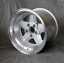 CLASSIC WHEELS PENTA 10X15" 5X112 ET-7 66.6 POLISHED SILVER