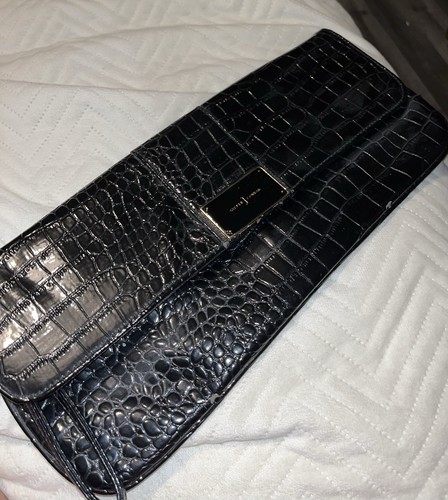 Jasper conran black faux croc - jasper,