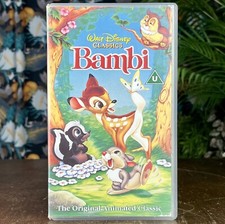 Walt Disney Classics BAMBI VHS