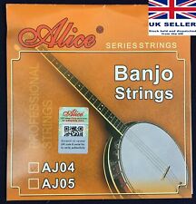  Alice AJ04 Banjo Strings Full set of 4