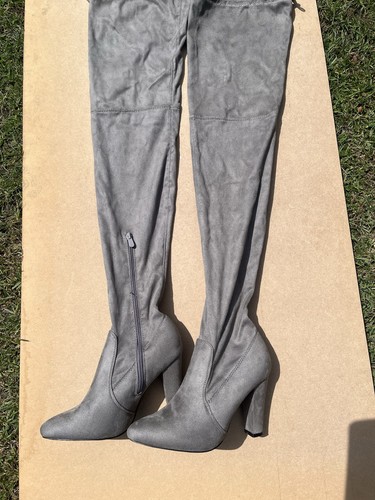 Thigh high boots - thigh,