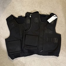 2x Ex Police Security Stab Vest Cover Size EXTRA SMALL TALL GRADE A