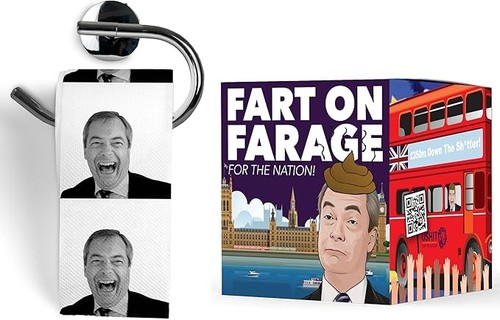 Nigel farage toilet paper - paper,