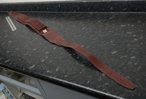 Vintage brown leatheret 12g - vintage,