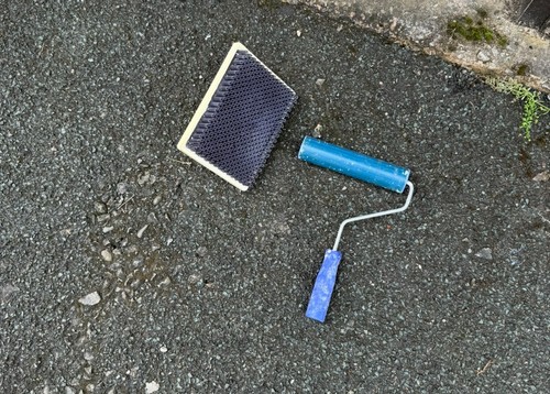 Artex combs and - combs, tools
