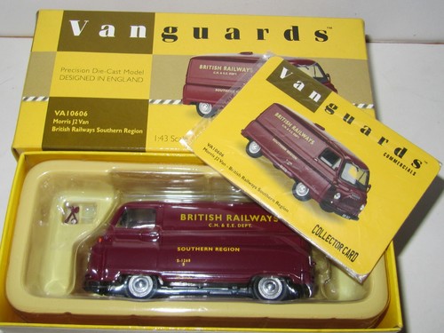Corgi vanguards morris van - morris, j2