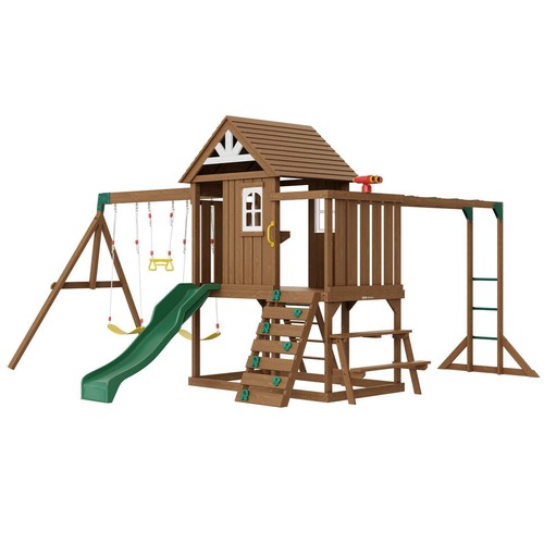 Wooden swing set for - wooden,
