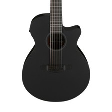 Ibanez AEG721 7-String Electro-Acoustic Guitar, Black Out (NEW)