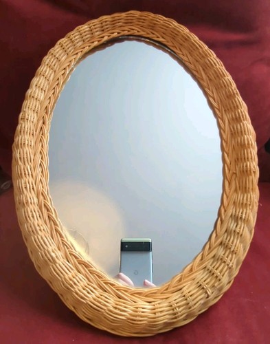 Vintage woven natural wicker - vintage,