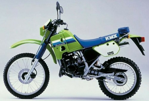 Kawasaki kmx125 1986 decal kit - kawasaki,