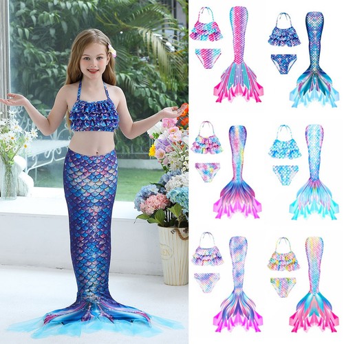 2026 3pcs girls - 2026, mermaid