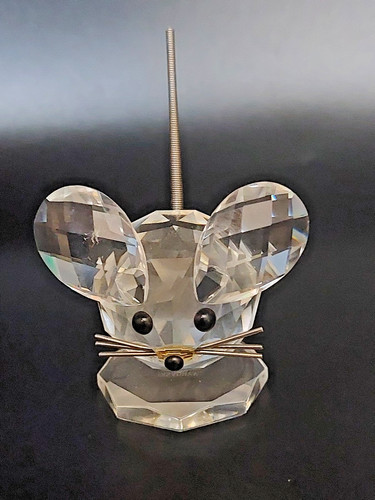 Swarovski mouse small metal - mouse,