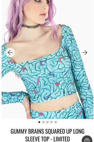 Nwt black milk - gummy, brains