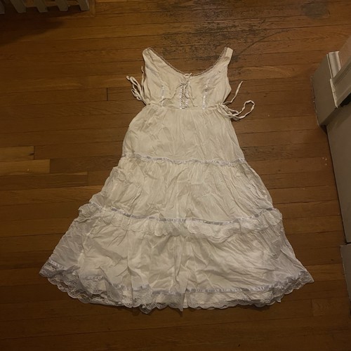 Unif bobbin dress white - unif, m