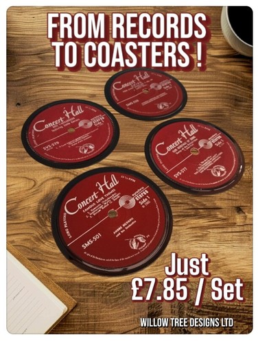 Drinks coasters set - drinks, 4
