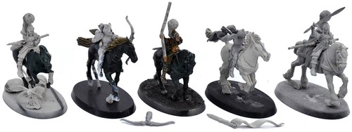 Wood elves glade riders - wood, 5