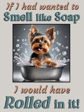 Yorkie Yorkshire Terrier Dog Funny Flexible Fridge Magnet Christmas Gift