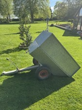 Towed Garden Tractor Trailer