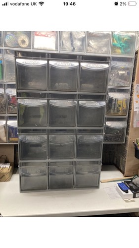 Tilt storage bin box section - bin, 3