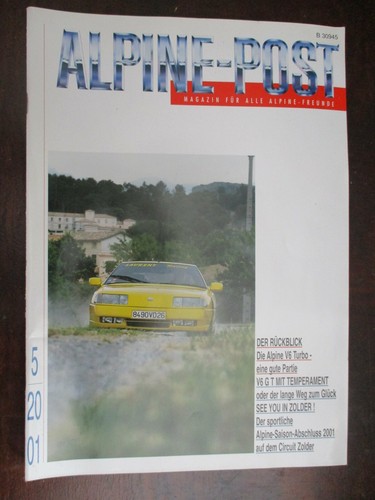 Alpine post 2001 - alpine, 5/2001