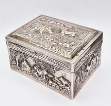 19TH CENTURY INDIAN SILVER ON
