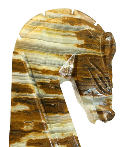 Vtg solid marble hand - solid,