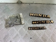 HONDA GL500 GL 500 SILVERWING BADGES  YEAR 1981-82 (CMB1168)