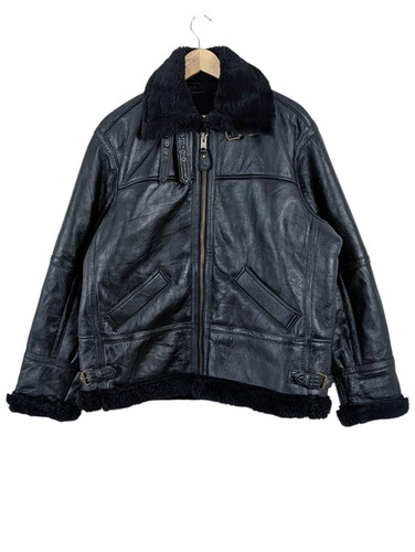 Real leather shearling - leather, aviator