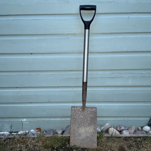 Vintage antique garden spade - garden,