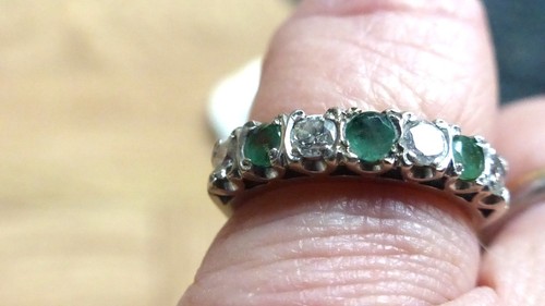 Vintage 18ct white gold - vintage,