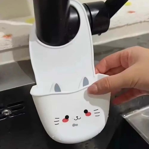Space saving kitchen sink - sink, rack