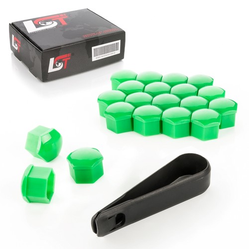 20x wheel nut caps hex - hex,