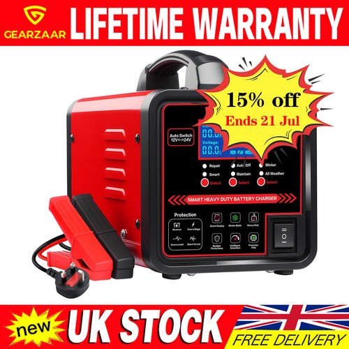 Heavy duty battery charger - heavy,