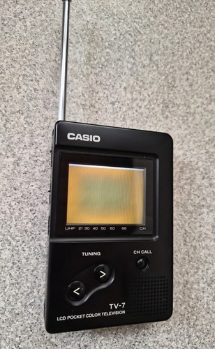 Vintage casio lcd pocket - casio, tv-7