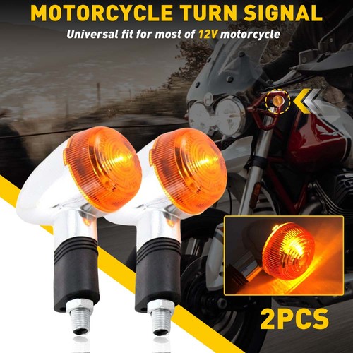 Motorcycle bullet turn signals - bullet,