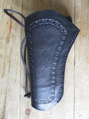 New genuine black - leather, l/h