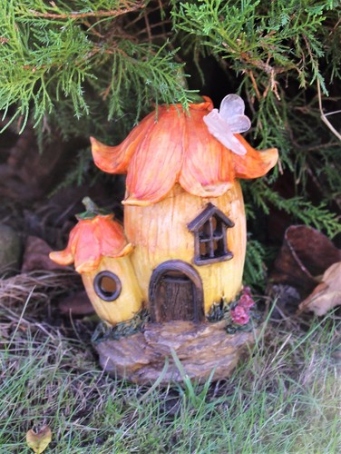 Garden fairy mushroom flower - fairy,