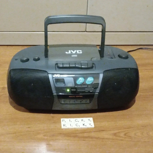 Jvc x270 boombox - boombox, black