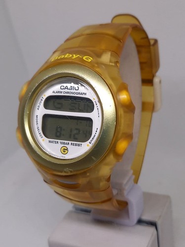 Casio baby clear gold - casio, watch