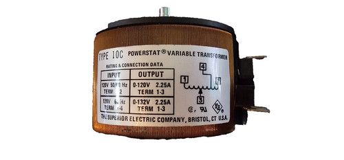 Powerstat model 10c - powerstat,