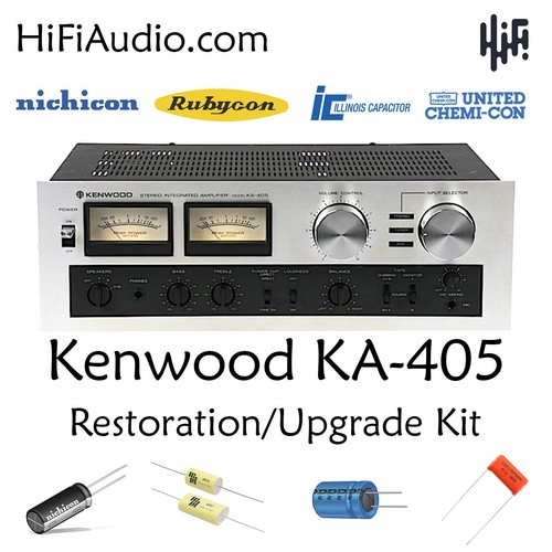 Kenwood 405 rebuild - kenwood, ka-405