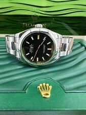 Rolex Milgauss 116400GV 2008 anniversary glass verte model with Rolex card