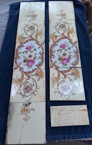 10x victorian fireplace flower - victorian,