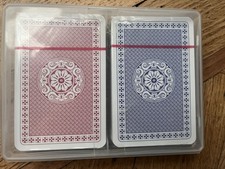 Vintage Bridge Cards Piatnik Chinese Birds 2x52 Made in Austria no 2271