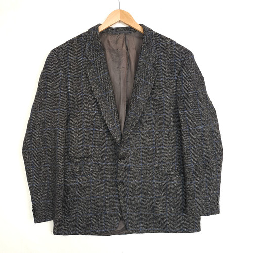 Harris tweed blazer jacket - tweed,