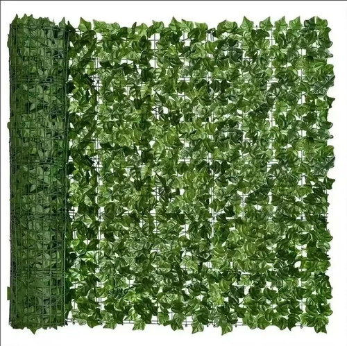 Artificial green leaf - leaf, fence