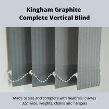 Kingham Graphite Vertical