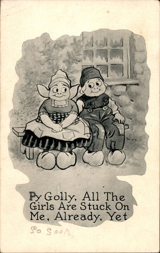 Vintage 1912 comic dutch - 1912,