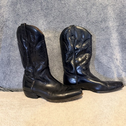 Loblan cowboy boots black - loblan,